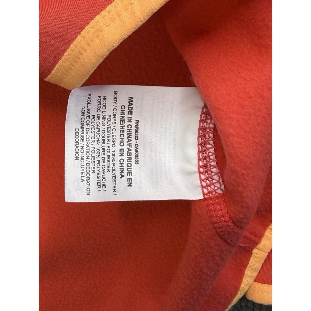 Womens Nike Dri-fit size XL Orange Pullover Hoodie Sweatshirt